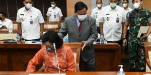 Momen Prabowo Geser Kursi Sri Mulyani Jadi Sorotan 