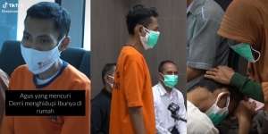 Mengharukan! Pria yang Mencuri untuk Hidupi Ibunya Dimaafkan Korban, Langsung Bersimpuh Janji Tak Bikin Ibunda Menangis Lagi