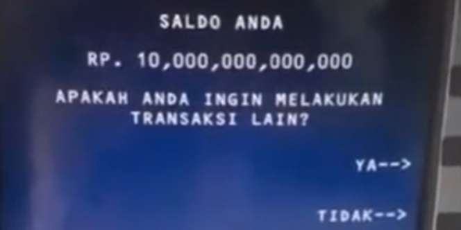 Viral. Penampakan Saldo ATM Pria Ini Bikin Warganet Serius Hitung Jumlah Nolnya, Pas Dicek Bikin Emosi!
