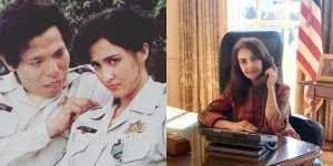 Ingat Shirley Malinton `Polwan Cantik` di Film Chips Warkop DKI? Kini Tinggal di AS dan Suami Bule