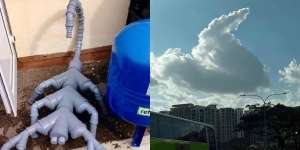 10 Penampakan Mirip Benda Nyeleneh Ini Bikin Mikir Keras!