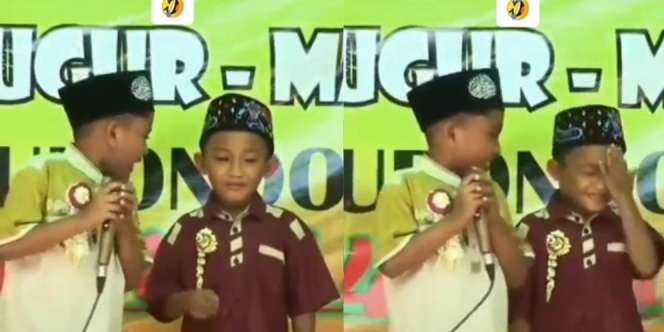 Ngakak, Tampil di Panggung Lupa Hafalan Ayat Alquran, Tanya ke Teman Malah Ditinggal Pergi