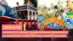 Mengintip Lokasi Taman Bermain Wonderia di Semarang yang Kini Jadi Tempat Angker