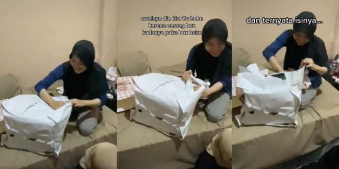 Momen Buka Kado Ultah Berharap Lebih, Endingnya Malah Zonk dan Bikin Ngakak
