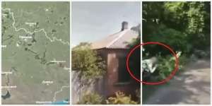 Menjijikkan! Emak-Emak Terekam Google Maps Lagi Buang Air Besar di Pinggir Jalan dekat Sekolah TK