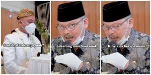 Minta Baca Doa Malam Pertama Pengantin Pria Bilang Mau Belajar, Penghulu: Masih Mau Hafalan? Apa Sempat?