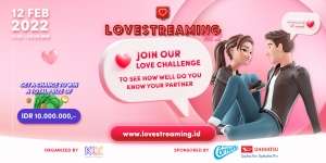 Malam Minggu Bareng Lovestreaming Vol.2, Uji Kekompakan Pasangan Dapat Uang Jutaan Rupiah