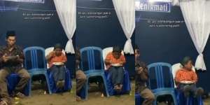 Bocah 'Gemoy' Lahap Saat Makan di Acara Hajatan Bikin Netizen Gemas