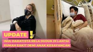 Inul Daratista Rela Duduk di Lantai Rumah Sakit Demi Anak Kesayangan