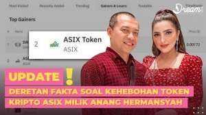 Deretan Fakta Kehebohan Token Kripto ASIX Milik Anang Hermansyah