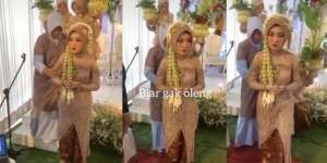Jadi Domas Pengantin Saat Momen Sakral, Gadis Ini Malah 'Meleyot' Bikin Ngakak Netizen