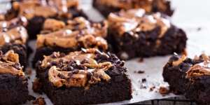 Resep Kue Vegan, Peanut Butter Cookie Bars
