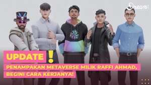 Penampakan Metaverse Milik Raffi Ahmad, Begini Cara Kerjanya!