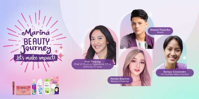 Saatnya Mulai Melakukan Perubahan untuk Sekitar, bersama Marina Beauty Journey, Let's Make Impact!