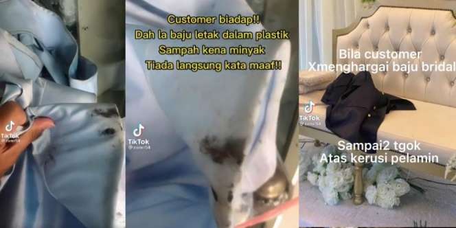Wedding Planner Demam 3 Hari Lihat Gaun Pengantin yang Disewakan Kembali dalam Kondisi Mengenaskan