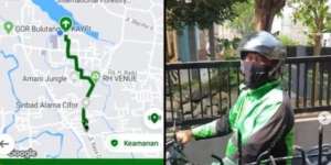 Kisah Haru Driver Ojek Online Dapat Pelanggan Pertama, Penumpang Anaknya Sendiri
