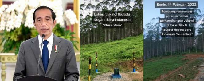 Beredar Video Diduga Lokasi Kemah Jokowi di Ibu Kota Baru, Lihat Penampakan Tempatnya