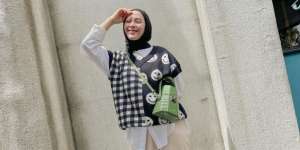Vest 2 Motif ala Dewi Melki, Kasual & Kece