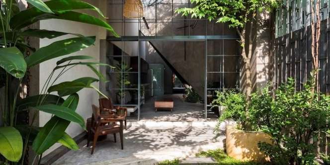 Desain Rumah Adem ala Pedesaan dengan Sentuhan Modern