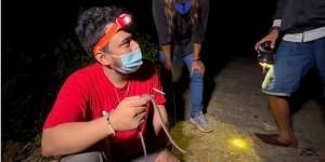 8 Potret Panji Petualang Temukan Ular Naga di Gunung Sunda, Ternyata Bukan Mitos!