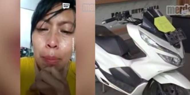 Curhat Sambil Nangis ke Kapolri karena Ditipu Rekan Polisi Rp18 Juta, Penjual Bubur Ini Akhirnya Dapatkan Motornya Kembali