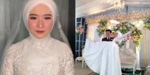 10 Potret Susi Baby Sitter yang Dinikahi Mantan Suami Mawar AFI, Transformasi Makeupnya Saat Jadi Pengantin Disorot