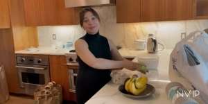 5 Potret Dapur Minimalis Nikita Willy di Amerika, Nyetok Sambal Beku di Kulkas