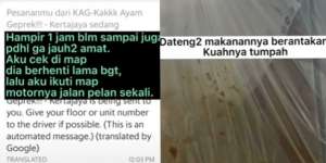 Pelanggan Sempat Kesal karena Pesanan Makanannya Tumpah, Tapi Begitu Dengar Cerita Driver Ojol Auto Luluh Hatinya