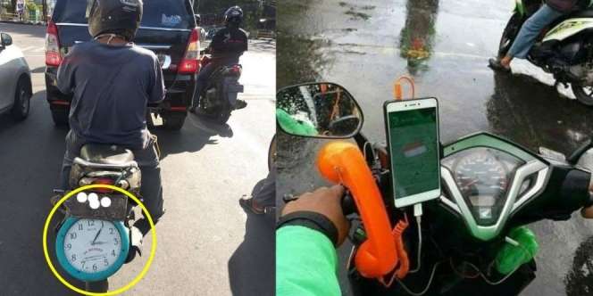 7 Foto Modifikasi Motor Nyeleneh yang Bikin Gagal Paham