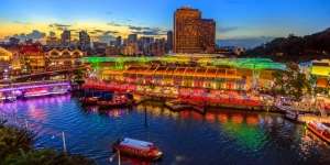 Clarke Quay, Distrik Hiburan di Singapura yang Ramah Muslim