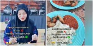 Ibu Hamil Ngidam Makanan Kantin Sekolah, Langsung Girang Saat Dituruti Suami!