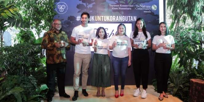 Dukungan Dunia Kecantikan untuk Kembalikan Hutan Kepada Orang Utan