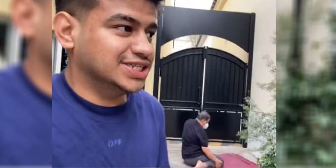 Selebgram Fadil Jaidi & Ayah Sholat di Pinggir Jalanan Paris, Air Wudhu Sedingin Freezer