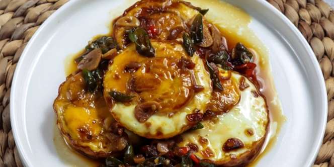 Praktis dan Nikmat, Menu Telur Ceplok Khas Pontianak