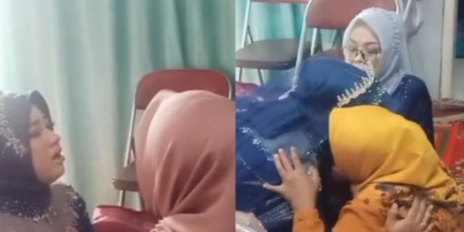 Emak-Emak Kesurupan Saat Kondangan, Bawa Pesan Leluhur Buat Pengantin