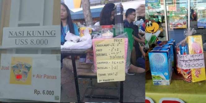 Lihat Daftar Harga Ini Malah Bikin Pembeli Berpikir Keras Sambil Senyum-Senyum