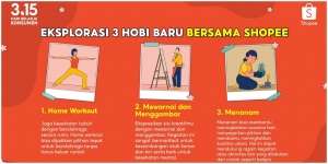 Asah Kreativitas dan Hilangkan Mood Sekaligus, Yuk Mulai Hobi Menggambar bareng Shopee 3.15 Hari Belanja Konsumen