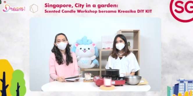 Serunya Scented Candle Workshop bersama Kreasika DIY KIT, Bawa Pulang Aroma Khas Singapura ke Rumah