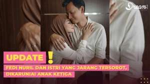 Fedi Nuril dan Istri yang Jarang Tersorot, Dikaruniai Anak Ketiga