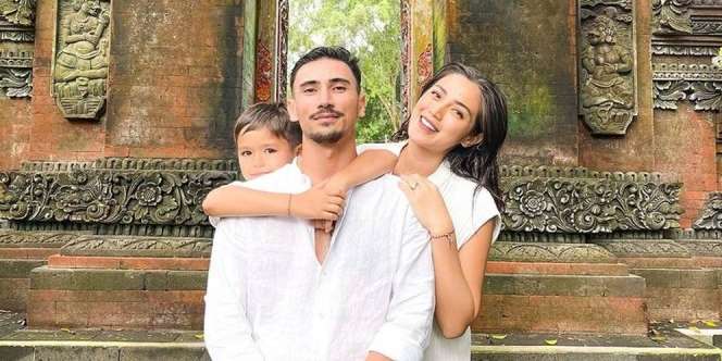 Tantangan Lucu Keluarga Jedar, Vincent dan El Ikutan 'Hamil'