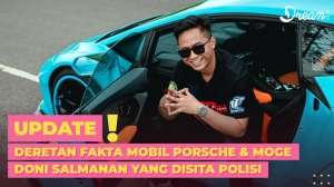 Deretan Fakta Mobil Porsche dan Moge Doni Salmanan yang Disita Polisi