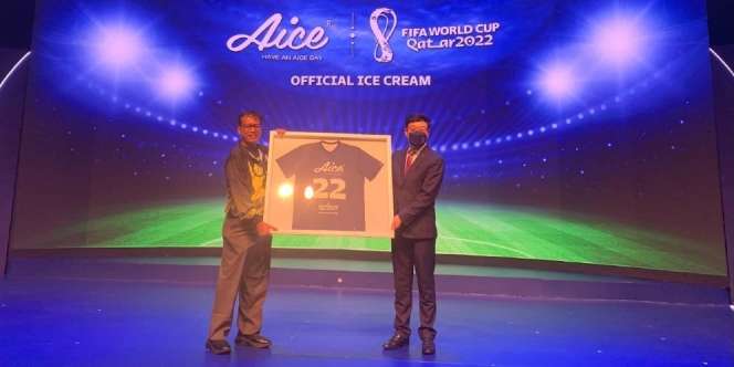 Es Krim Indonesia Ini Jadi 'Official Pre-packaged' Piala Dunia Qatar 2022