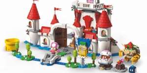Princess Peach Kini Masuk Koleksi Dunia LEGO Super Mario