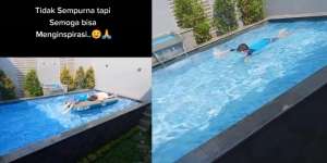 Viral Rumah Tipe 36 Ada Kolam Renangnya, Netizen Auto Penasaran Bagaimana Buatnya