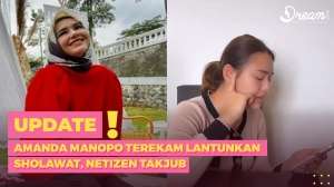 Amanda Manopo Terekam Lantunkan Sholawat, Netizen Takjub