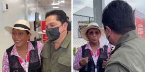 Gaya Kocak Erick Thohir Pergoki Susi Pudjiastuti Ngerokok di Mandalika, Menyentil Dibalas Sindiran Menohok