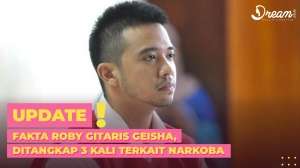Fakta Roby Gitaris Geisha, Ditangkap 3 Kali Terkait Narkoba