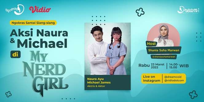 NGOBRAS: Naura & Michael Bocorkan `Dapur` Series My Nerd Girl