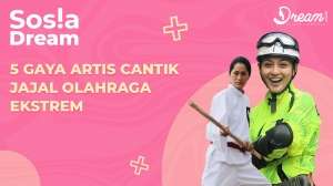 5 Gaya Artis Cantik Jajal Olahraga Ekstrem