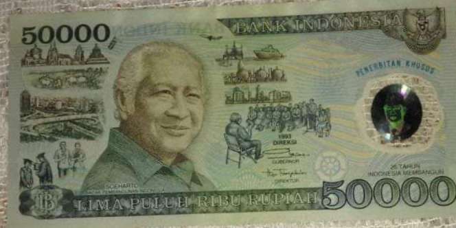 Tukar Uang Lawas Rp50 Ribu Gambar Soeharto Dapat Rp7 Juta, Pria Ini Malah Bikin Kesal Warganet